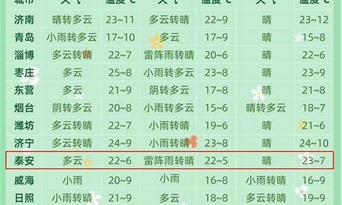 聊城一周天气预报7天查询结果是什么信息_聊城天气预报7天查询